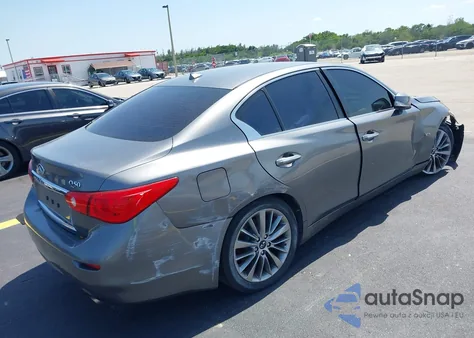 2017 Infiniti Q50 3.0T Premium из США, поврежденный, VIN JN1EV7AP6HM737917